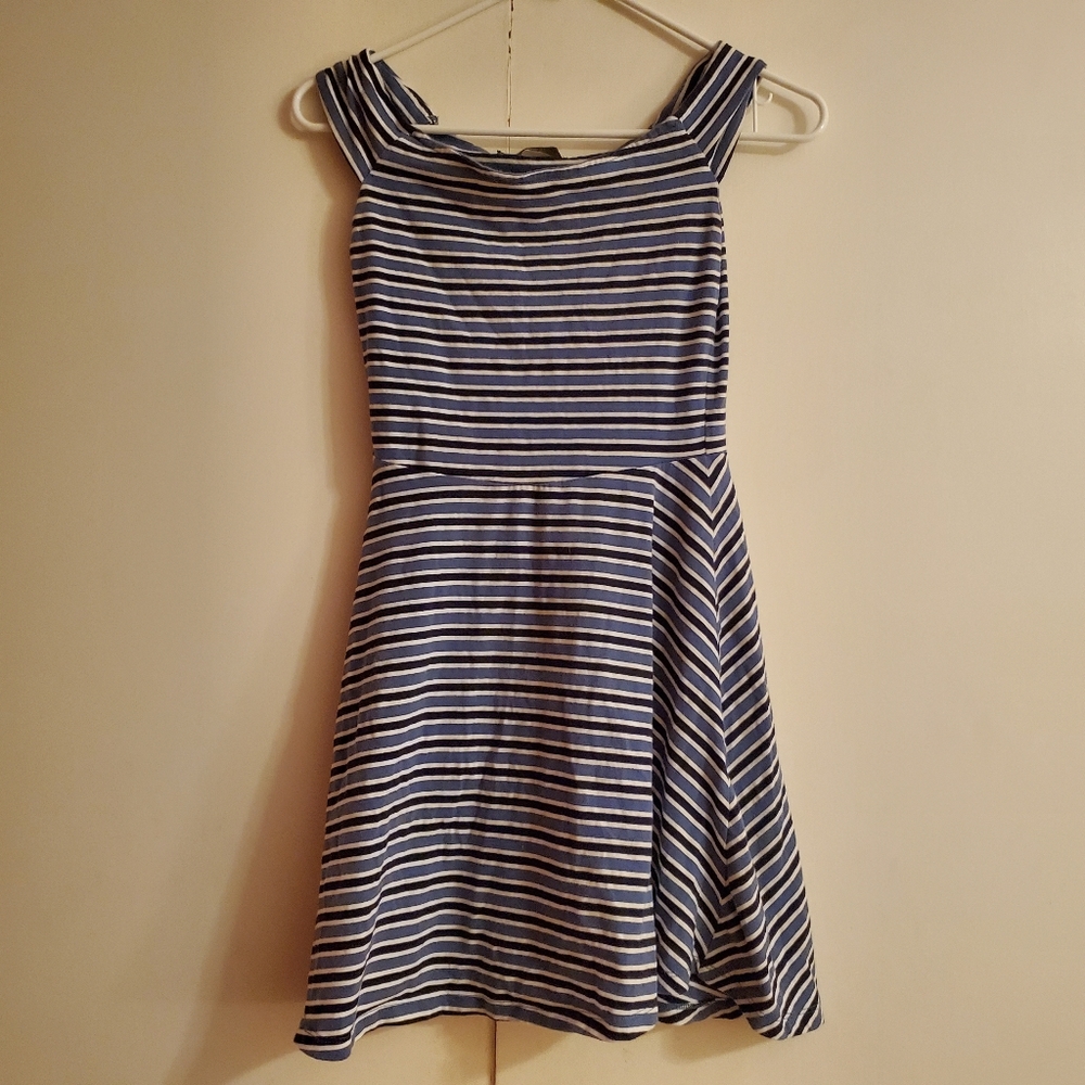 Derek Heart Fit and Flare Dress
